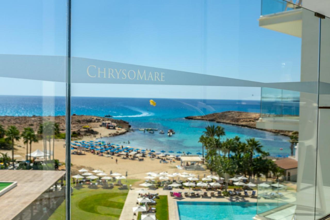 Chrysomare Beach Hotel & Resort Ayia Napa Exterior foto